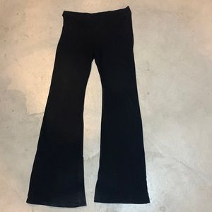 H&M Divided Comfy Black Flared Leggings L